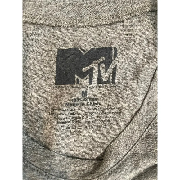 MTV Tank Top Shirt Womens M Logo 80's 90's Muscle Music Television Concert NEW - Picture 4 of 4